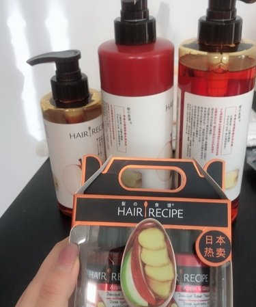 Hair Recipe洗发水怎么样是哪国的能生发吗(苹果姜洗护套装使用) 